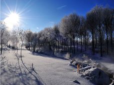 大美小兴安岭雪景